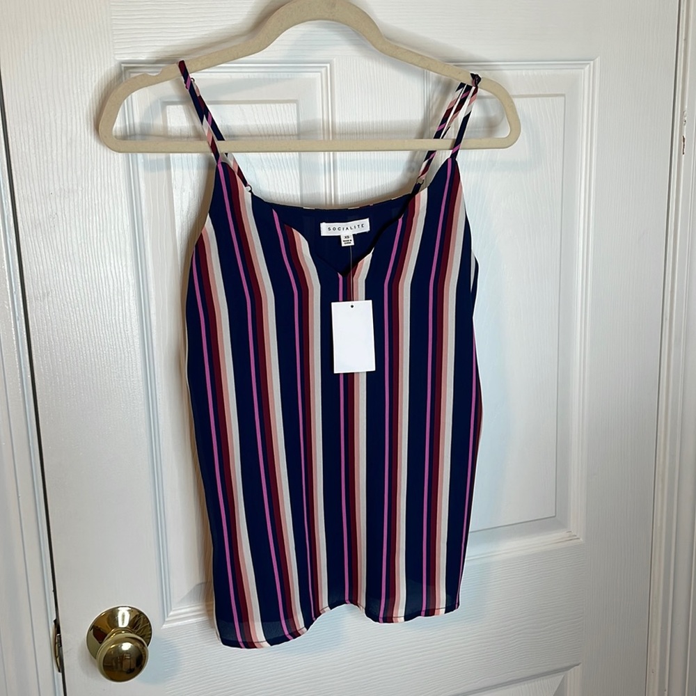 Socialite Nordstrom rack adjustable blouse size extra small